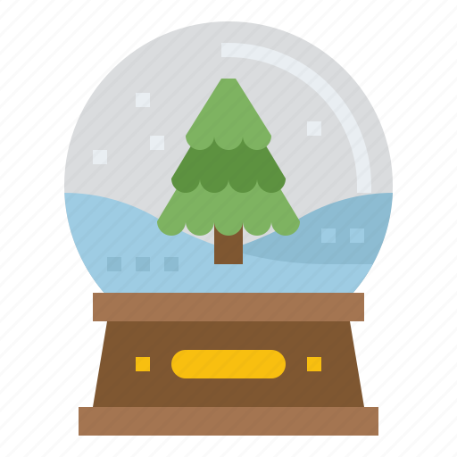 Snow, globe, ornament, decoration, christmas, xmas, snow globe icon - Download on Iconfinder