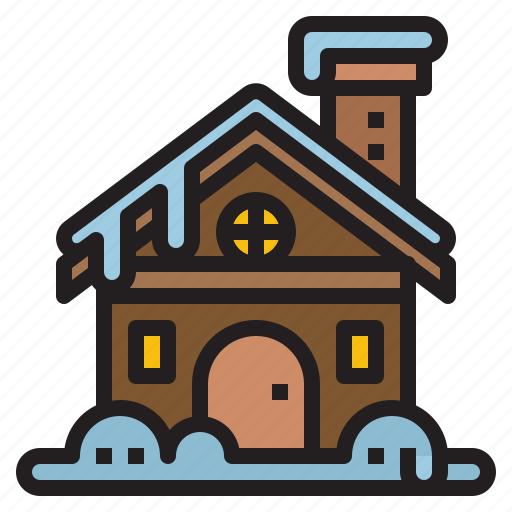 House, home, snow, winter, christmas icon - Download on Iconfinder