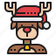 reindeer, rudolph, deer, christmas, xmas 
