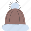 cap, winter, hat 