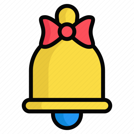 Christmas bell, bell, xmas, winter, celebration, holiday, gift icon - Download on Iconfinder