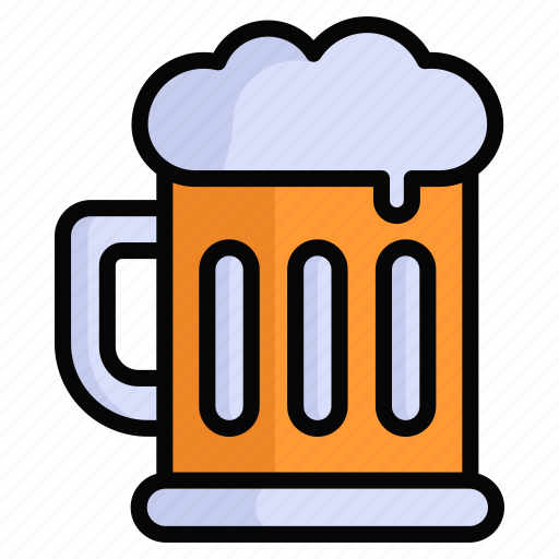 Beer mug, beer glass, beer, drink, alcohol, wine, champagne icon - Download on Iconfinder