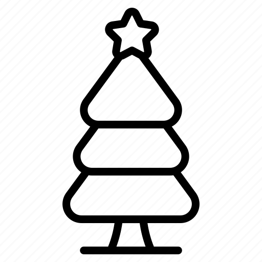 Christmas tree, pine tree, christmas, tree, decoration, celebration, nature icon - Download on Iconfinder