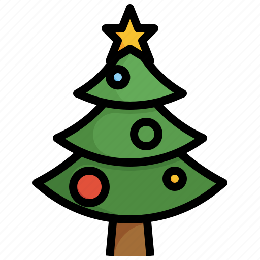 Christmas, tree, merry, xmas, pine, presents icon - Download on Iconfinder