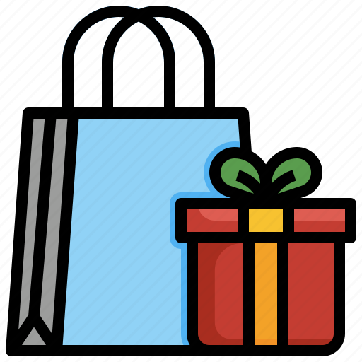 Shopping, gift, present, bag, shop icon - Download on Iconfinder