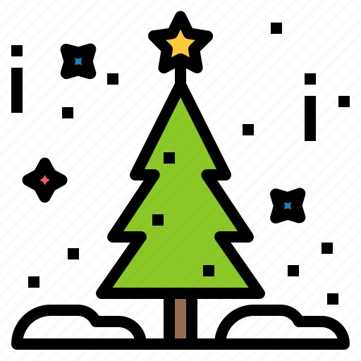 Christmas, tree, pine, xmas, forest, decoration, winter icon - Download on Iconfinder