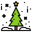 christmas, tree, pine, xmas, forest, decoration, winter, nature 