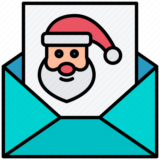 Christmas, email, santa, offer, envelope icon - Download on Iconfinder