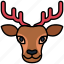 christmas, deer, animal, reindeer 