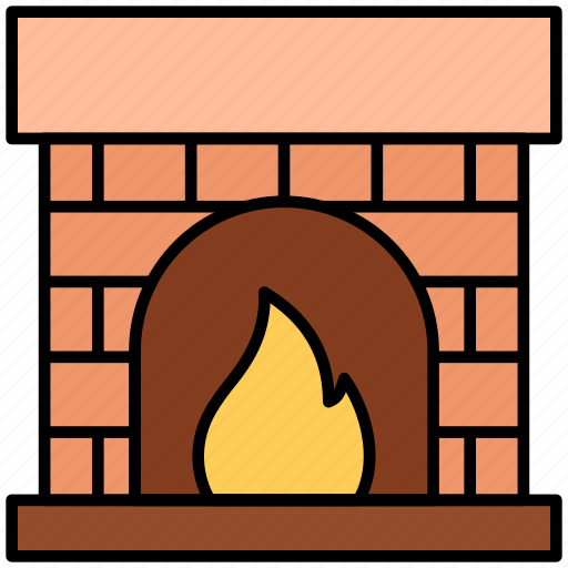 Christmas, chimney, fireplace, warm icon - Download on Iconfinder