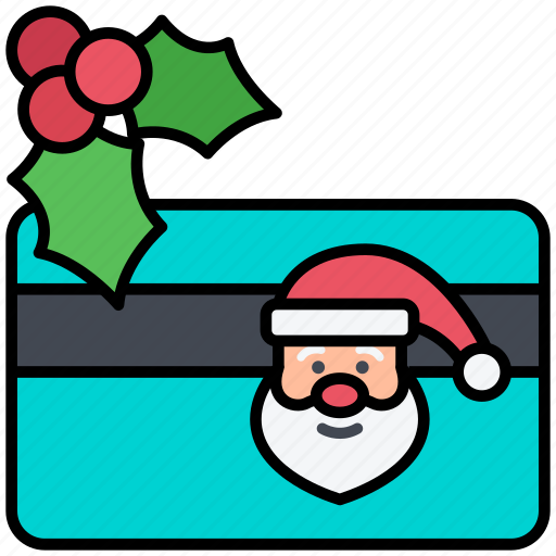 Christmas, credit card, shopping, gift icon - Download on Iconfinder