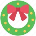 christmas, wreath, decoration, xmas