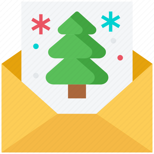 Christmas, email, greeting, card, envelope icon - Download on Iconfinder