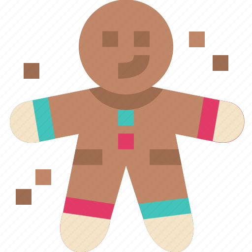 Gingerbread, man, cookie, bake, sweet, food icon - Download on Iconfinder