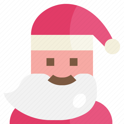 Santa, claus, father, beard, christmas, xmas, avatar icon - Download on Iconfinder