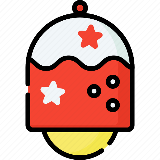 Cristmas, liner, color, icon, ball icon - Download on Iconfinder