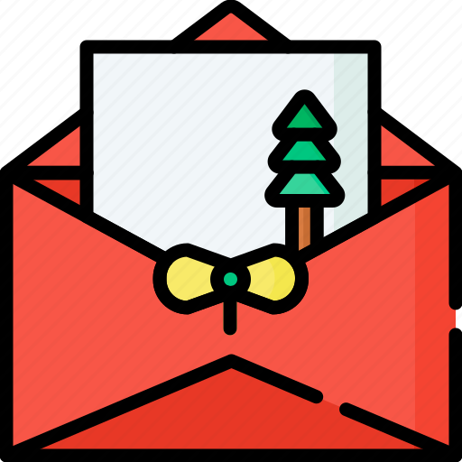 Cristmas, liner, color, icon, greeding card icon - Download on Iconfinder