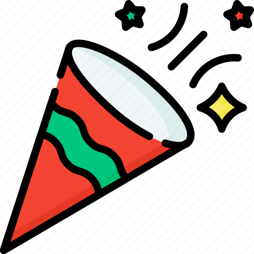 Cristmas, liner, color, icon, decoration icon - Download on Iconfinder