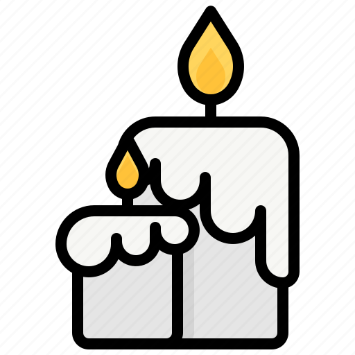 Candle, light, fire, candles, aroma icon - Download on Iconfinder