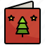 christmas, card, holiday, poster 