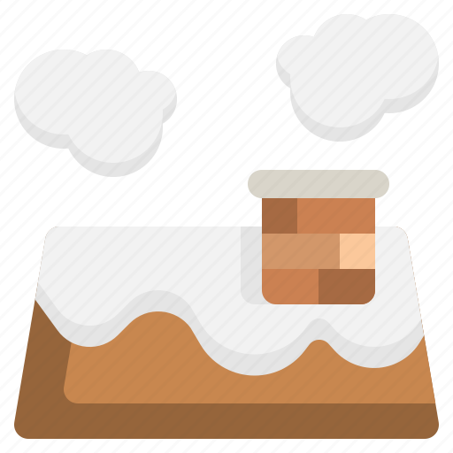 Chimney, roof, house, rooftop, smoke icon - Download on Iconfinder