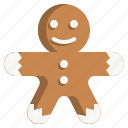 gingerbread, cookie, dessert, food, bakery