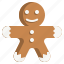 gingerbread, cookie, dessert, food, bakery 