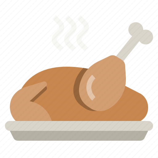 Turkey, food, meal, dinner, meat icon - Download on Iconfinder