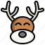 reindeer, deer, animal, wildlife, christmas 