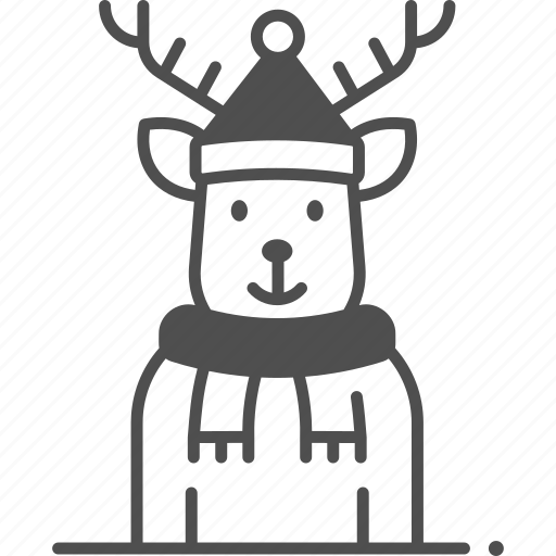 Deer, rein deer, christmas, fantasy icon - Download on Iconfinder
