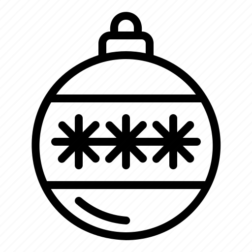 Bauble, christmas, decoration, xmas, ball icon - Download on Iconfinder