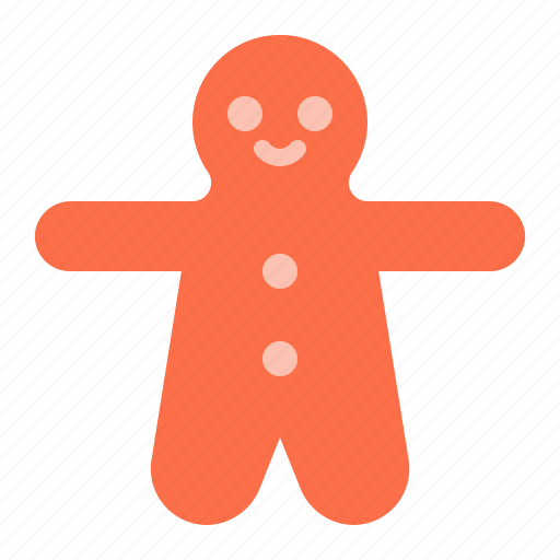 Gingerbread, cookie, food, man, biscuit icon - Download on Iconfinder