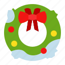 wreath, christmas, winter, decoration, xmas
