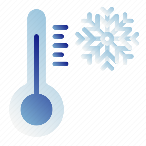 Temperature, winter, cold, snowflake, weather icon - Download on Iconfinder