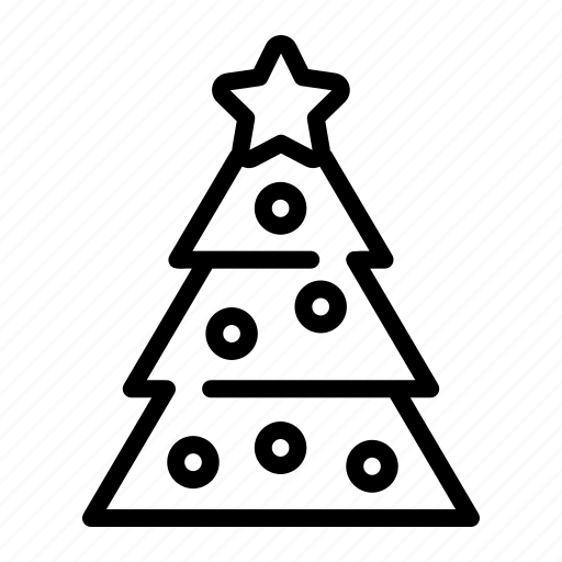 Christmas, tree, pine, xmas, trees, forest, decoration icon - Download on Iconfinder