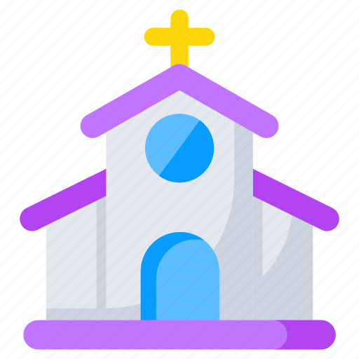 Church, catholic building, religious building, architecture, christian house icon - Download on Iconfinder