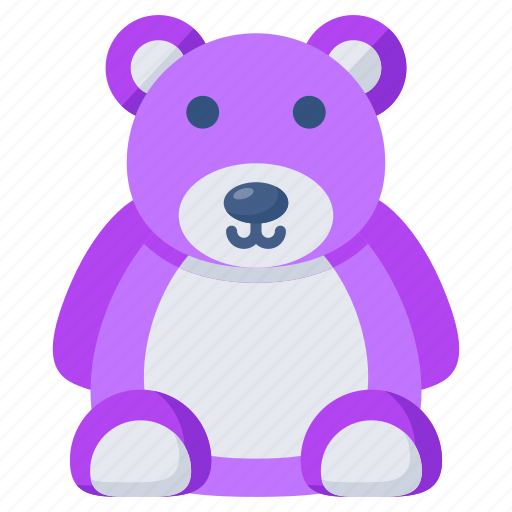 Teddy bear, stuffed toy, plaything, childhood accessory, childhood memory icon - Download on Iconfinder