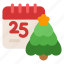 december 25, tree, christmas day 
