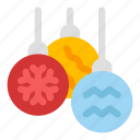 baubles, christmas, decoration, ornament