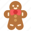 gingerbread man, cookie, christmas, biscuit 