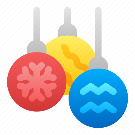 Baubles, christmas, decorations icon - Download on Iconfinder