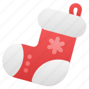 christmas sock, decoration, xmas