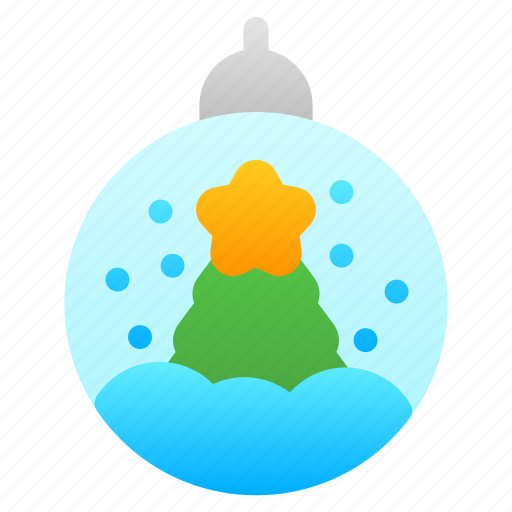 Snow globe, christmas, tree, bauble icon - Download on Iconfinder