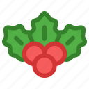 mistletoe, christmas, decoration