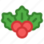 mistletoe, christmas, decoration 