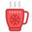 mug, christmas, hot chocolate, drink 
