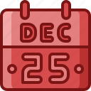 calendar, merry, christmas, xmas, day, celebration, holiday