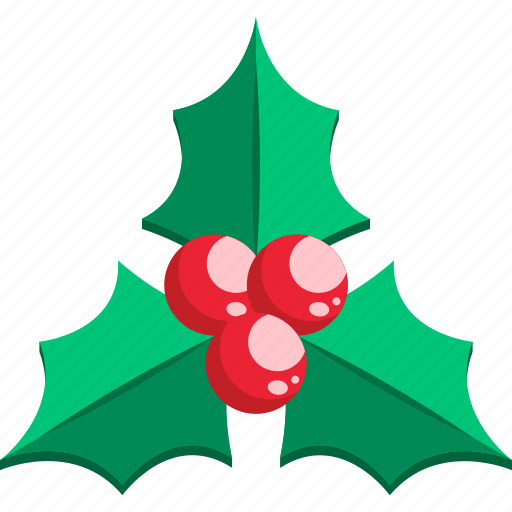 Mistletoe, holly, berry, christmas, leaf, decoration, xmas icon - Download on Iconfinder