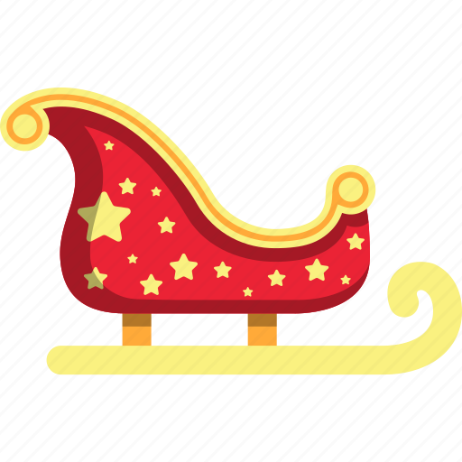 Sleigh, santa, sledge, christmas, xmas, winter icon - Download on Iconfinder