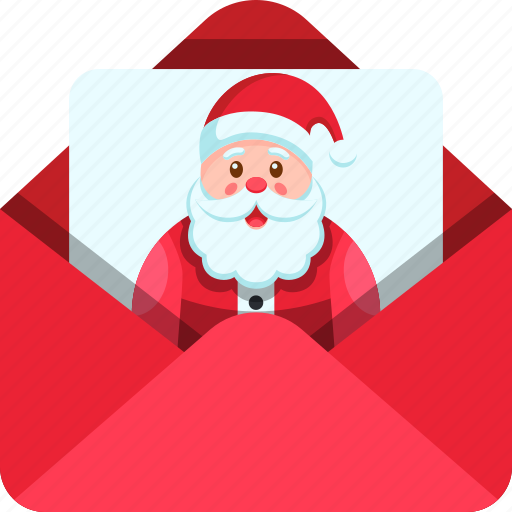 Gift card, gift, envolope, christmas, santa, santa claus, xmas icon - Download on Iconfinder
